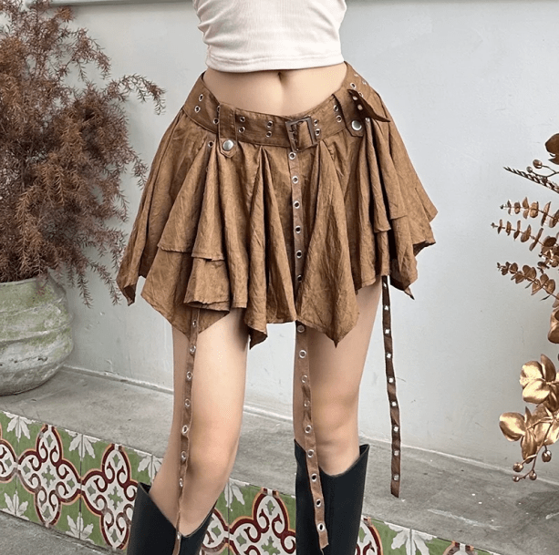 Goblincore Mini Skirt | Aesthetic Clothes