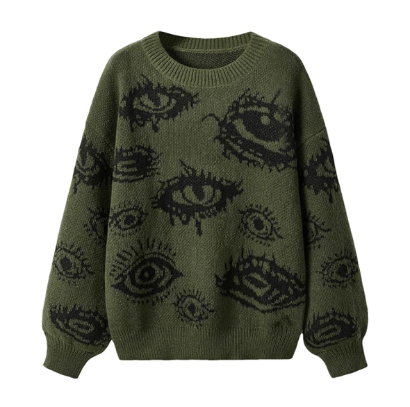 Open Eye Sweater - All Things Rainbow