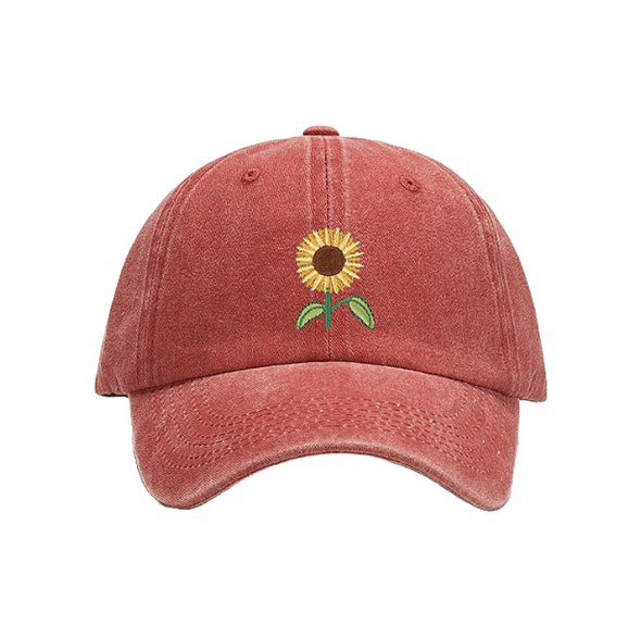 Sunflower Baseball Cap | Aesthetic Accessories