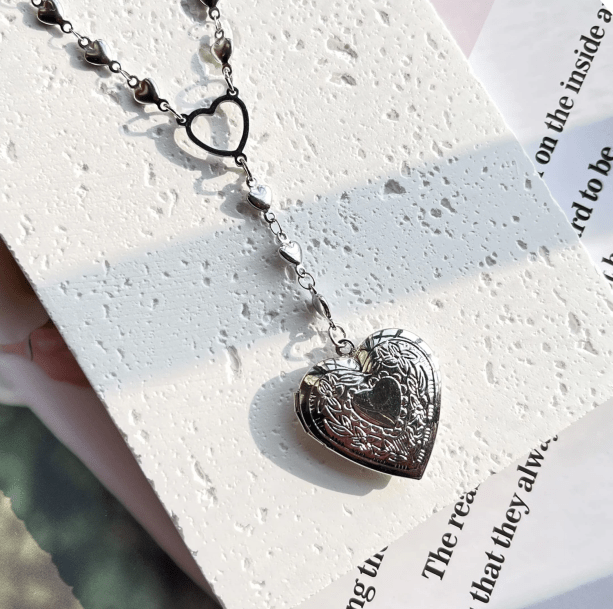 Open Heart Necklace - All Things Rainbow