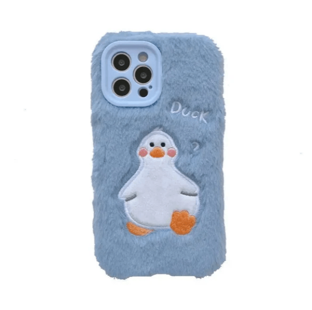 Fluffy Duck IPhone Case | Aesthetic IPhone Cover