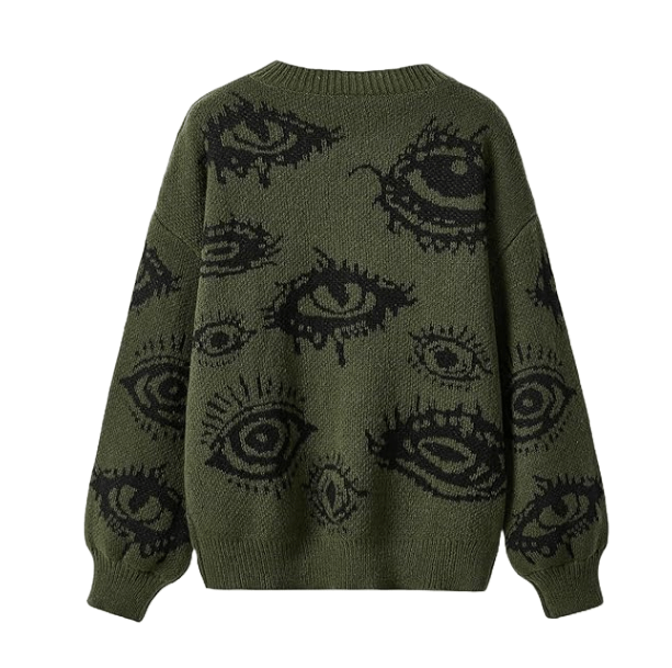 Open Eye Sweater | Aesthetic Sweater