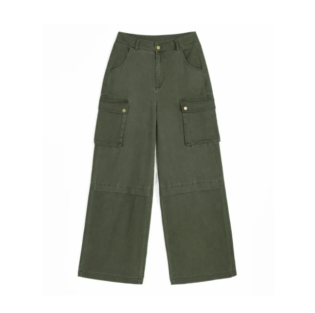 Grassy Green Cargo Jeans | Aesthetic Clothes