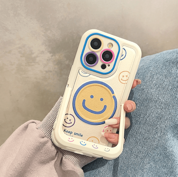 Smiley Face IPhone Case - All Things Rainbow