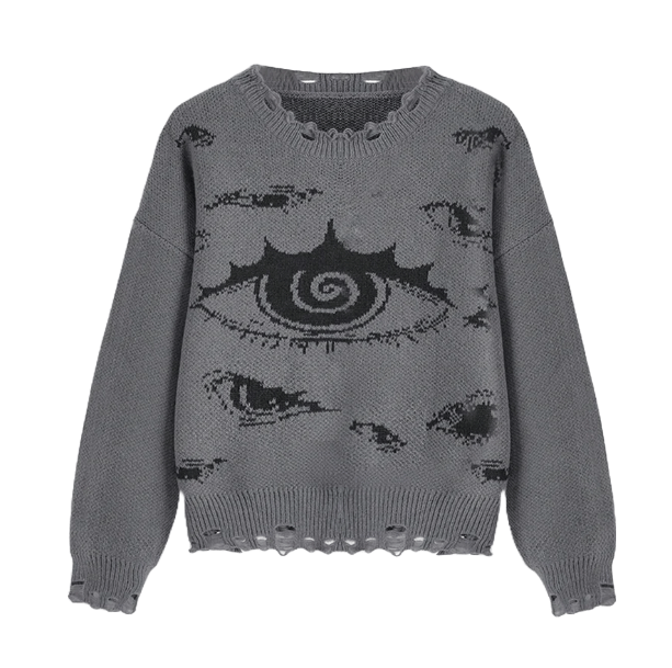 Open Eye Sweater | Aesthetic Sweater