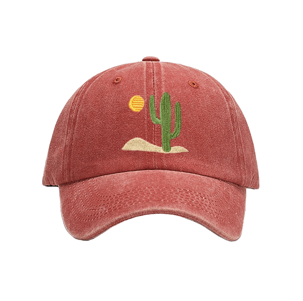 Cactus Baseball Cap | Aesthetic Accessories