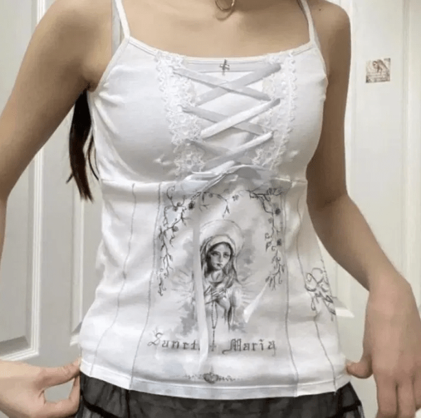 Santa Maria Crop Top | Aesthetic Clothes