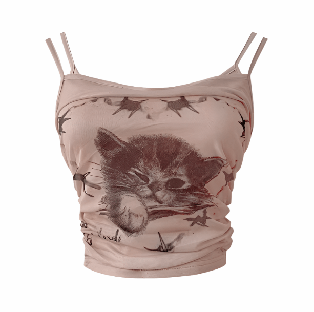 Sweet Kitty Crop Top