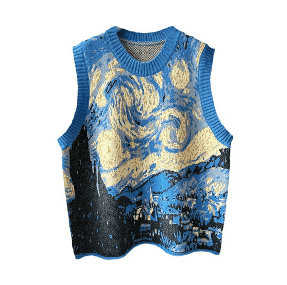 Van Goth Knitted Tank Top | Aesthetic Clothes