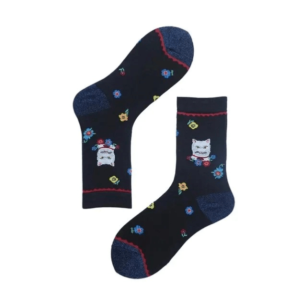 Forest Animals Socks | Aesthetic Accessories