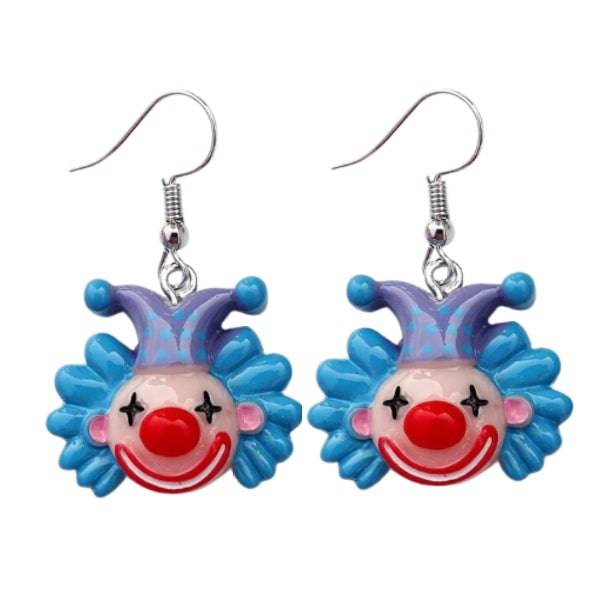 Clowncore Earrings - All Things Rainbow