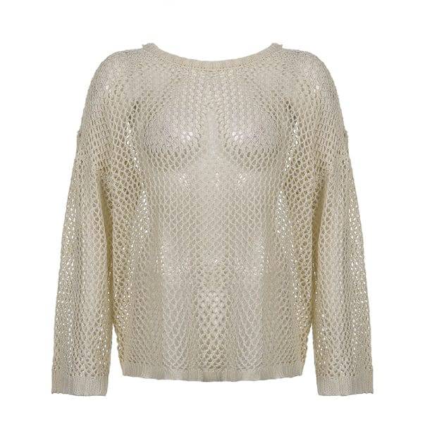 Summer Vibes Fishnet Sweater - All Things Rainbow