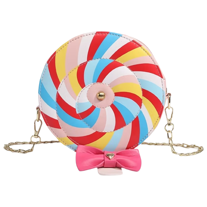 Candy Lollipop Purse – Colorful Kawaii Crossbody Bag