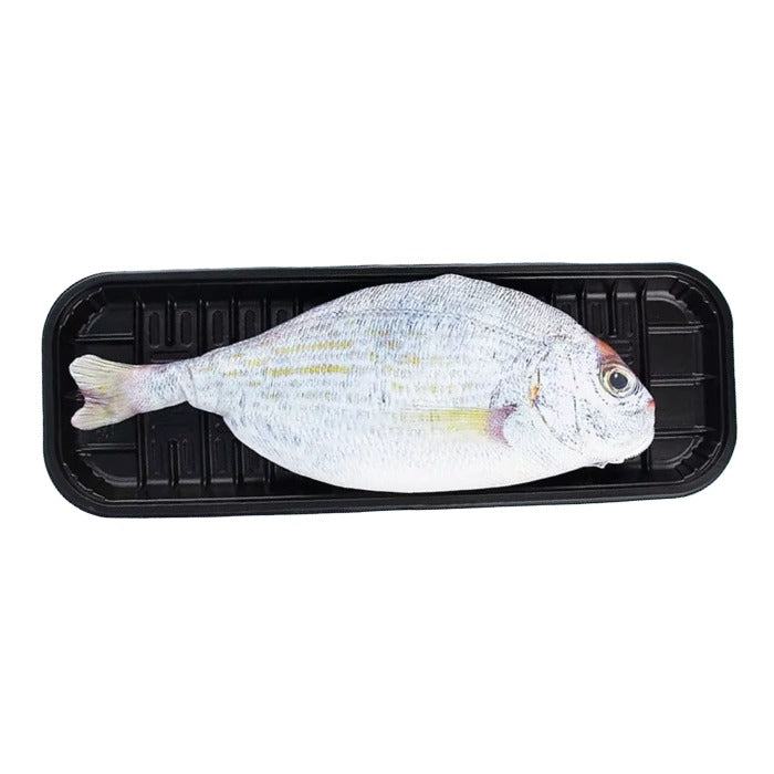 Fish Shape Pencil Case – Cute Aesthetic Canvas Pencil Pouch