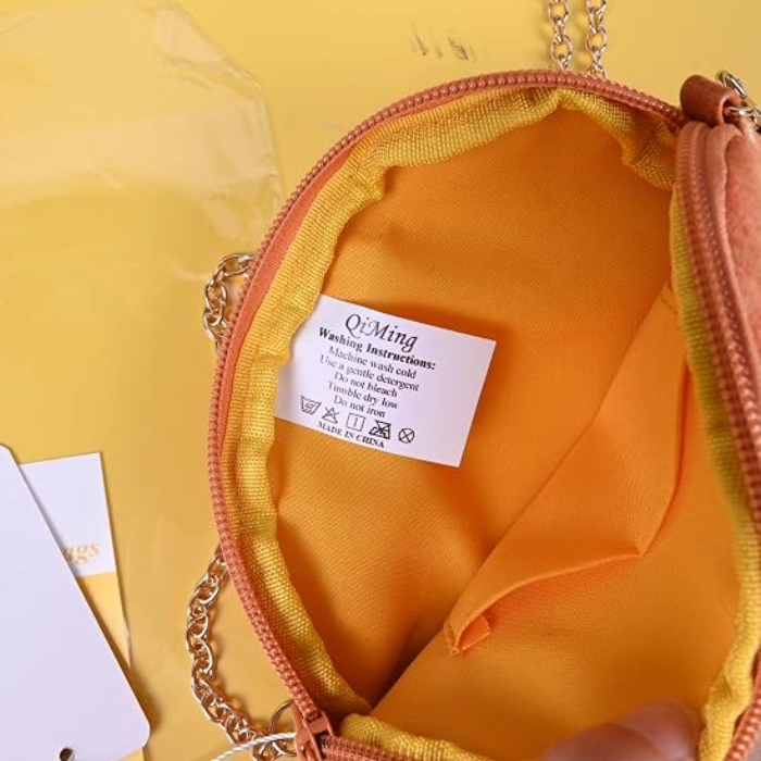 Butter Toast Purse – Kawaii Food Aesthetic Bag