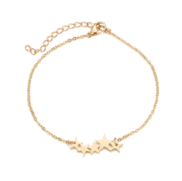 Golden Stars Bracelet | Aesthetic Jewelry And Accessories