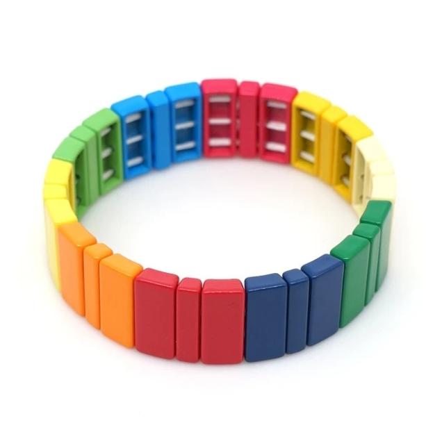 Stretchy Rainbow Bracelet - All Things Rainbow