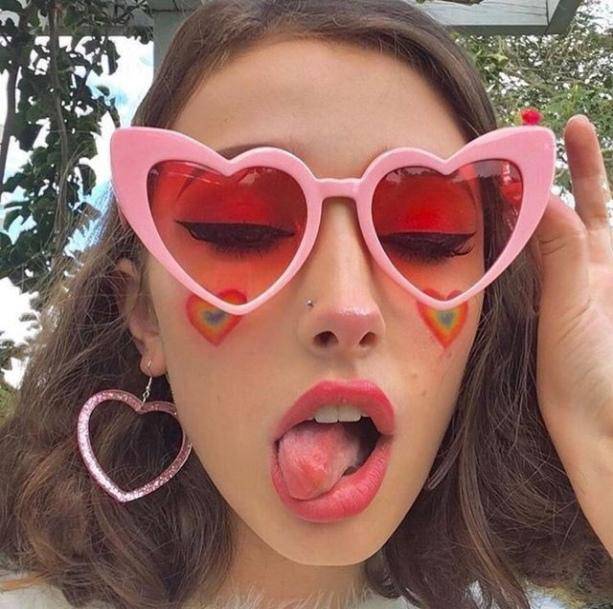 Sweet Heart Sunglasses - All Things Rainbow