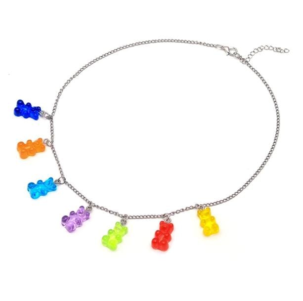 Gummy Bear Necklace - All Things Rainbow