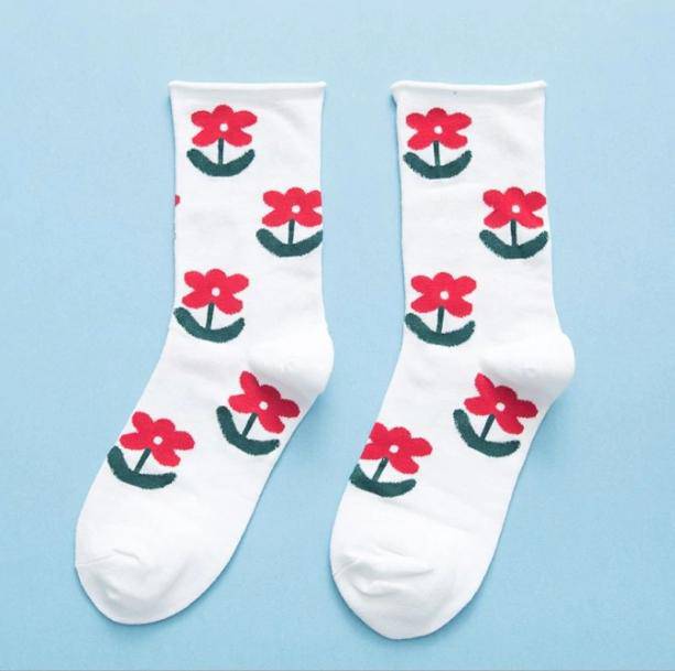 Kawaii Flower Socks | Aesthetic Socks