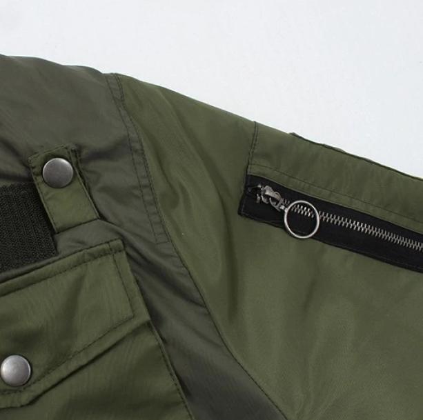 Army Girl Jacket | Aesthetic Jackets & Coats