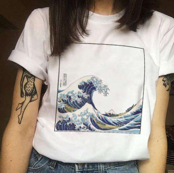 Catch The Wave T shirt | Aesthetic T shirts and Tops