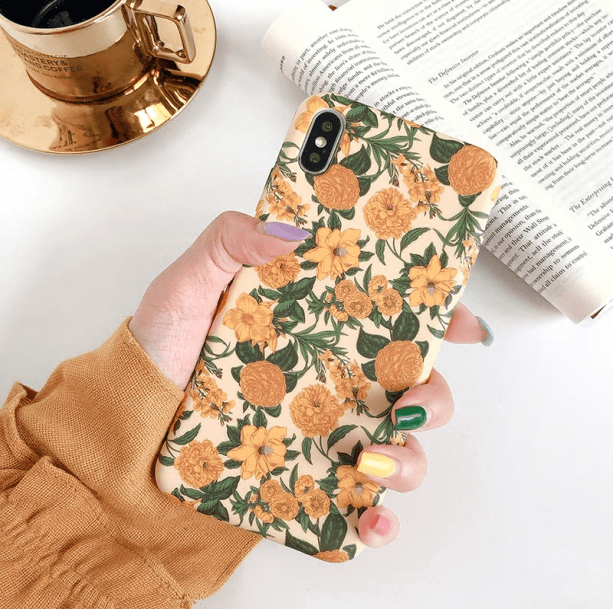 Vintage Flowers IPhone Case - All Things Rainbow