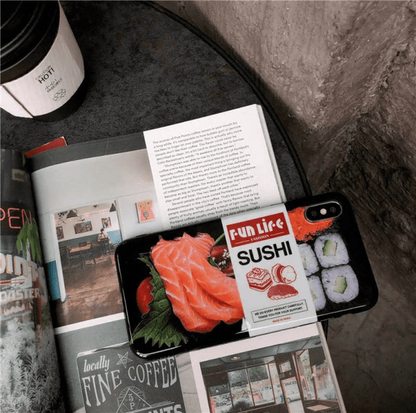 Take Away Sushi IPhone Case - All Things Rainbow