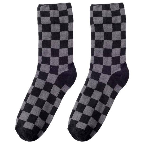 Checkered Socks - All Things Rainbow