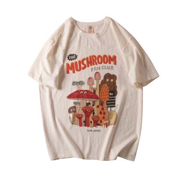 Indie Mushroom T-Shirt | Aesthetic Clothing