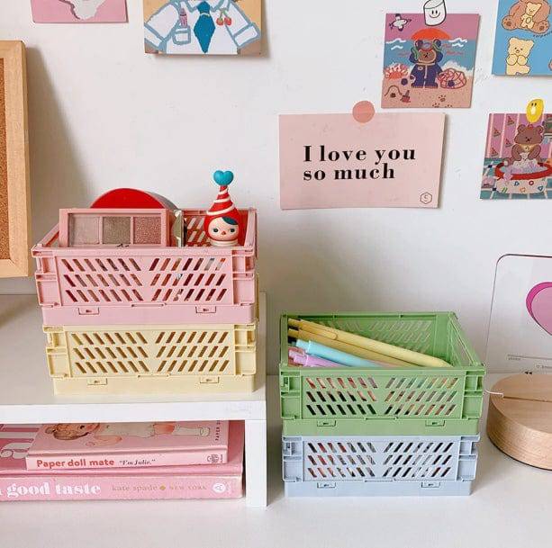 Aesthetic Desk Organizer - All Things Rainbow