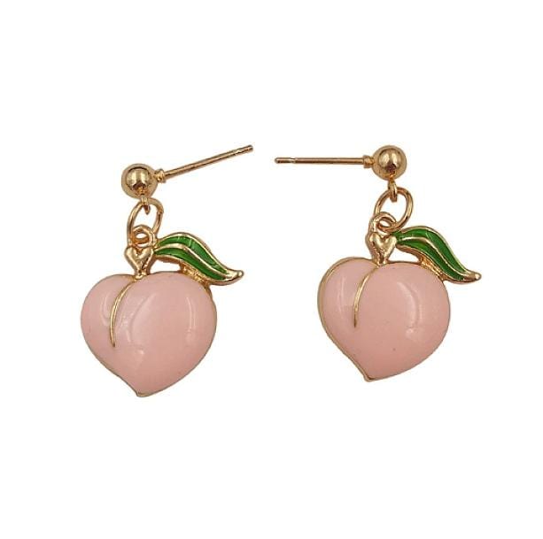 Peachy Earrings - All Things Rainbow