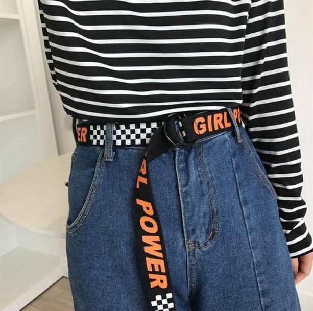 Girl Power Belt | Aesthetic Belts