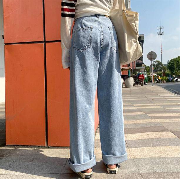 Wide Leg Jeans - All Things Rainbow