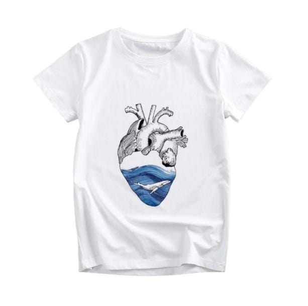 Aesthetic Heart T-Shirt | Aesthetic Apparel & Accessories