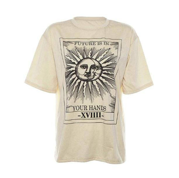 Sun And Moon T-shirt | Aesthetic Apparel