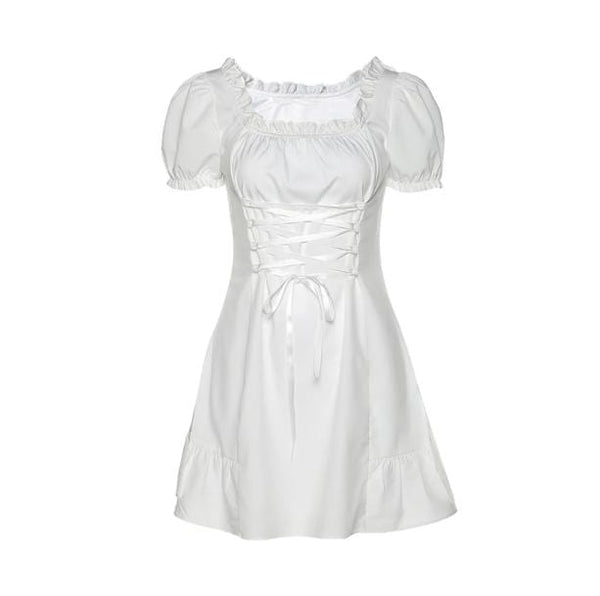 Innocent White Dress | Aesthetic Clothes & Accessories