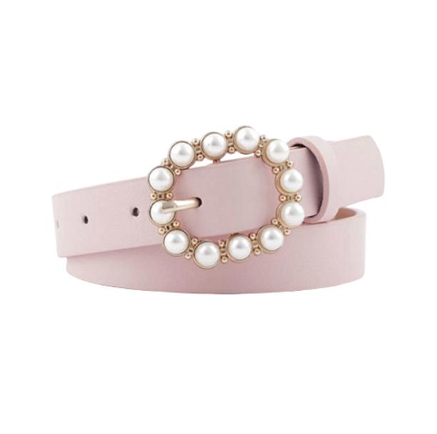 Pearl Buckle Belt - All Things Rainbow