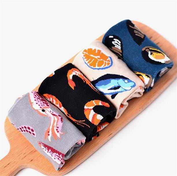 Seafood Socks - All Things Rainbow