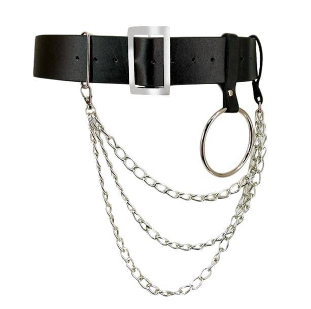 Belt With Chain | Aesthetic Belts