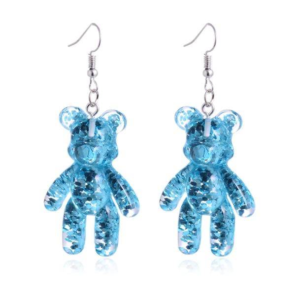 Pastel Bear Earrings | Aesthetic Jewelry