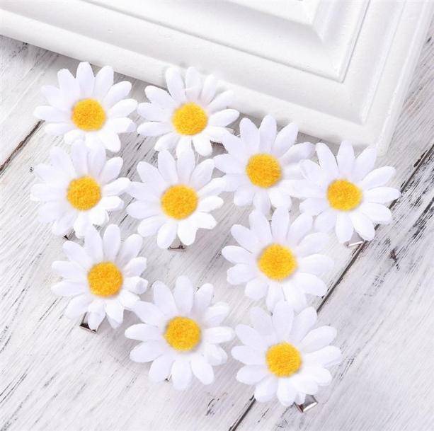 Daisy Flower Hair Pins | Aesthetic Hair Accessories