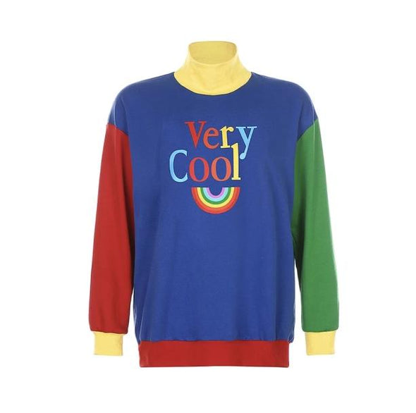 Retro Rainbow Sweatshirt - All Things Rainbow