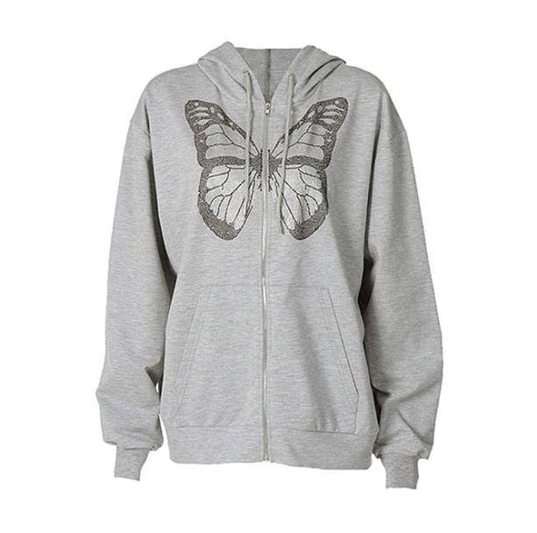 Butterfly Hoodie | Aesthetic Clothes Shop