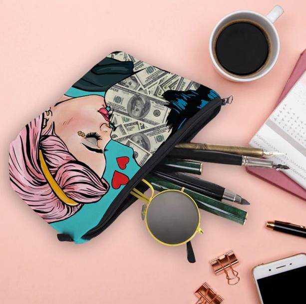 Kiss Makeup Bag | Aesthetic Bags & Accessories