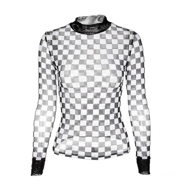 Checker Board Top | Aesthetic Clothing