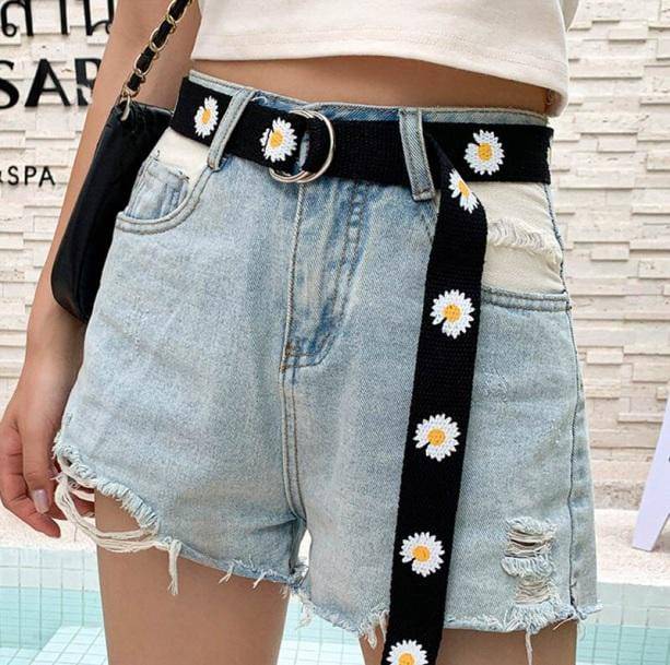 Daisy Flower Belt | Aesthetic Belts & Accessories