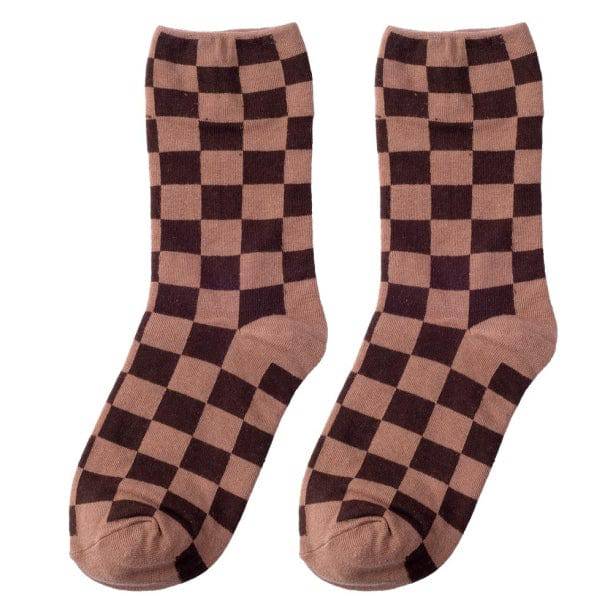 Checkered Socks - All Things Rainbow