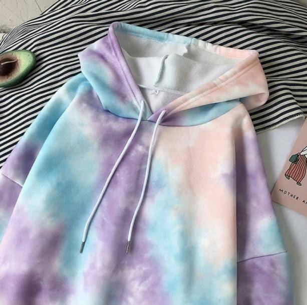 Pastel Clouds Hoodie | Aesthetic Pastel Look