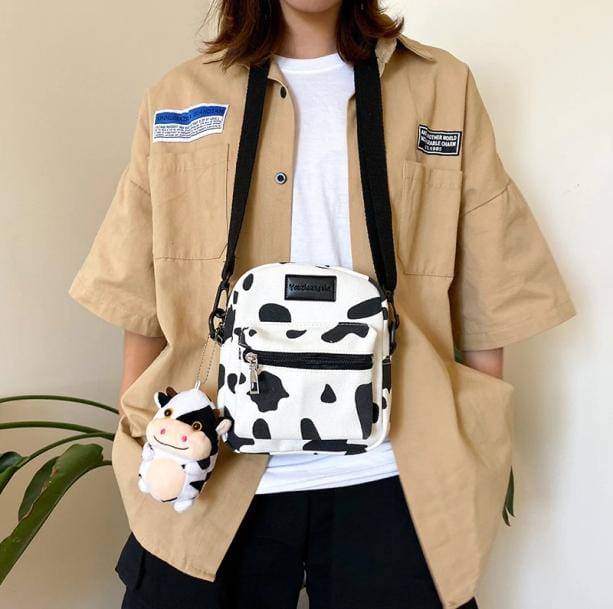 Crazy Cow Bag | Aesthetic Kawaii Harajuku Bags